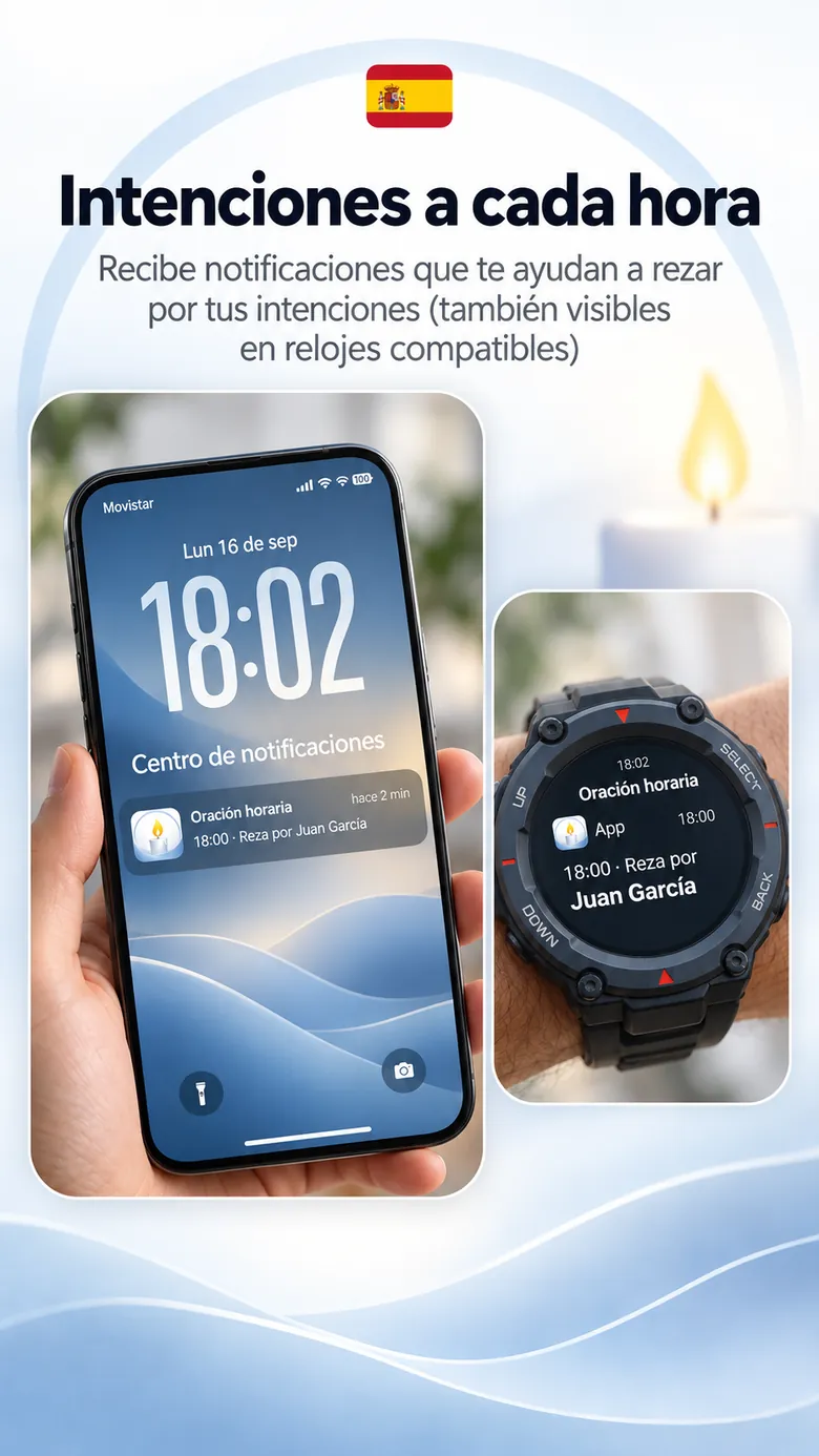 Imagen de OfferIt — notificaciones de intenciones a cada hora en el iPhone y el reloj